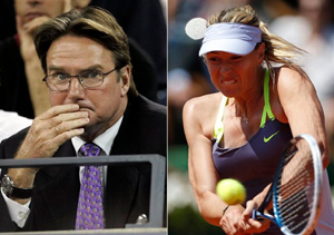 information of World number two Maria Sharapova has confirmed eight-time major winner Jimmy Connors is to be her new coach.